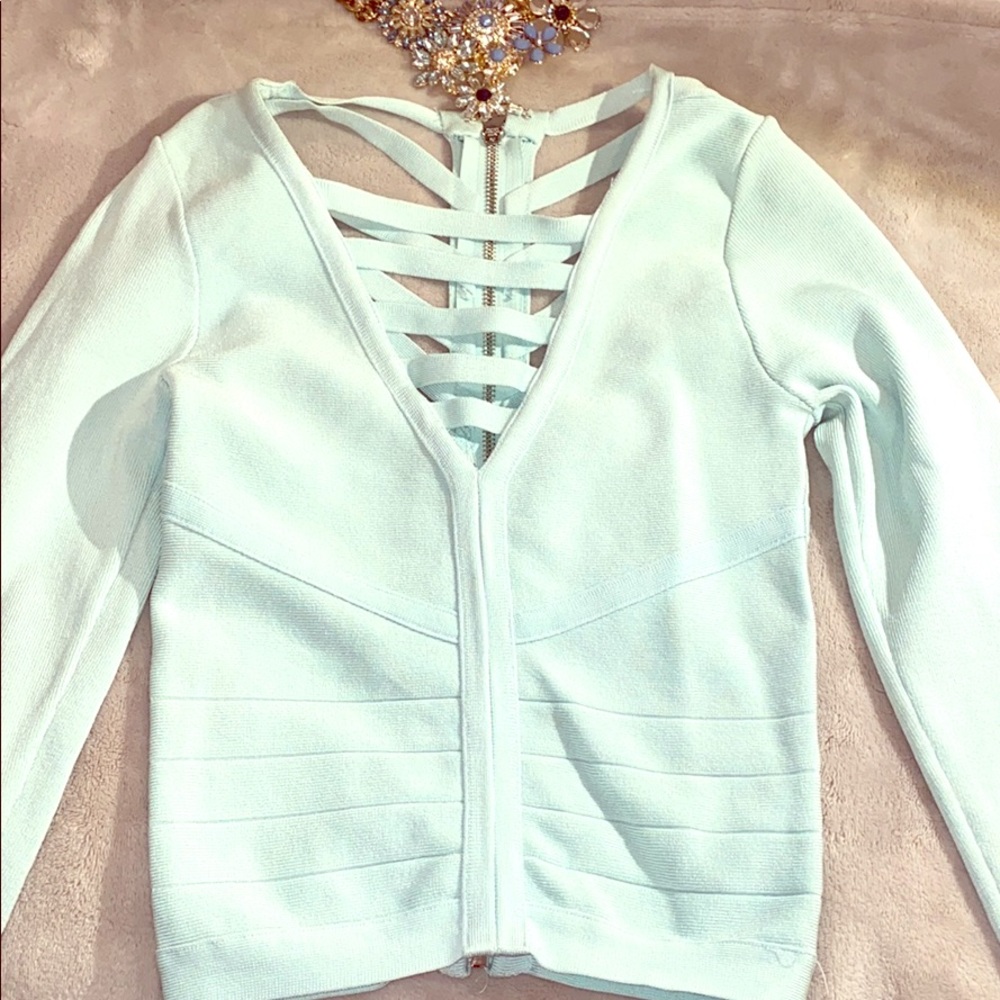 Long sleeve blazer bebe